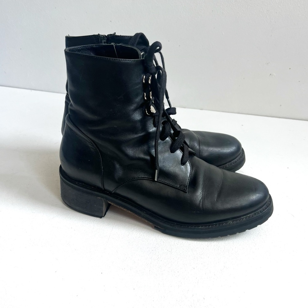 Napoleoni Italy | Leather Combat Boots
